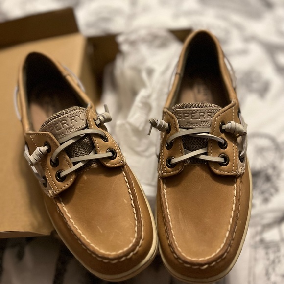 Womens Tan Sperrys - Picture 3 of 5